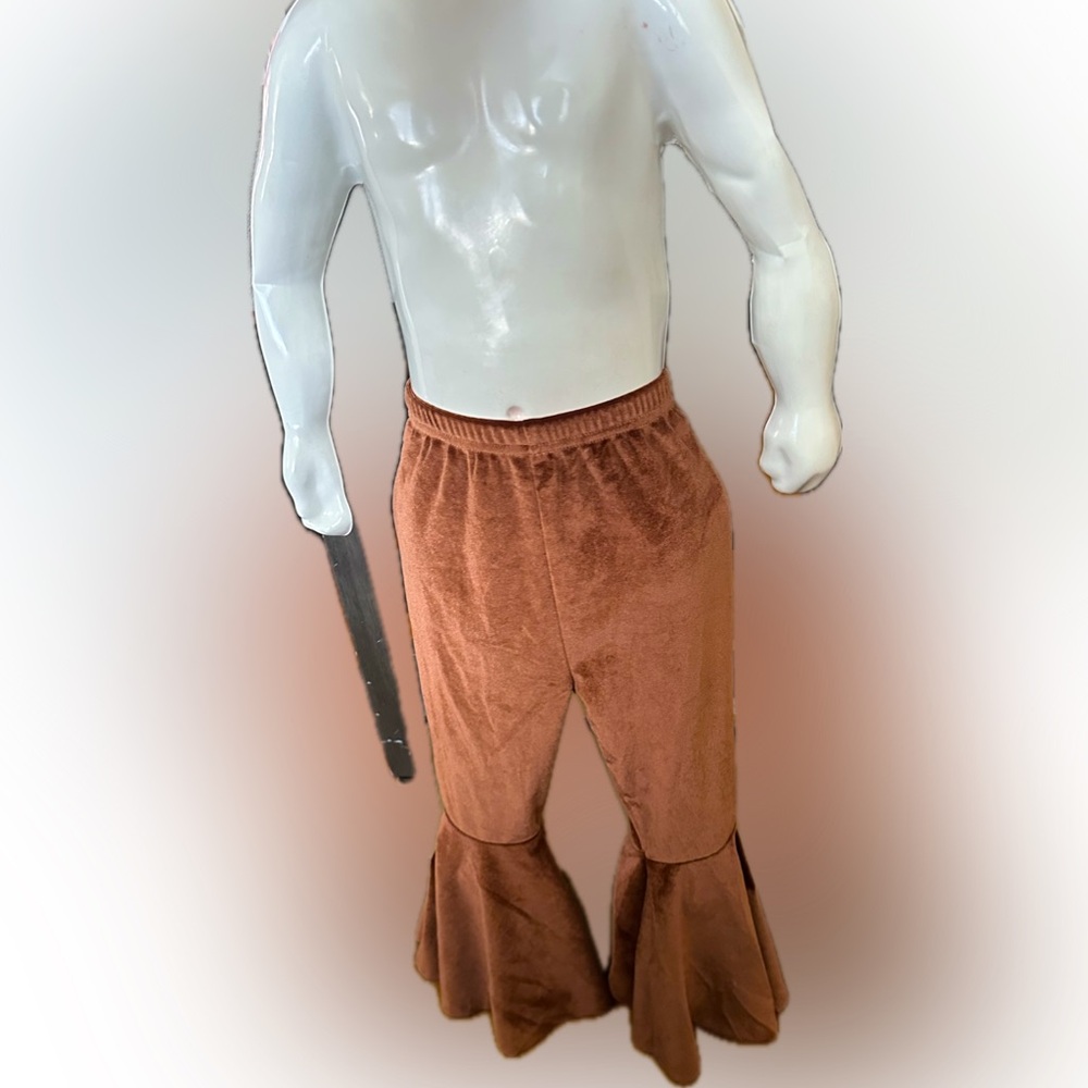 Boutique Little girls velvet bell bottoms